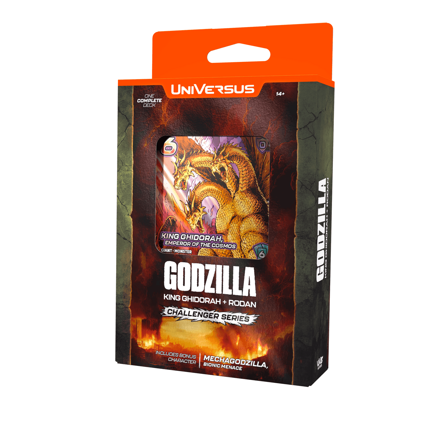 UniVersus CCG - Godzilla - King Ghidorah & Rodan Challenger Series Deck