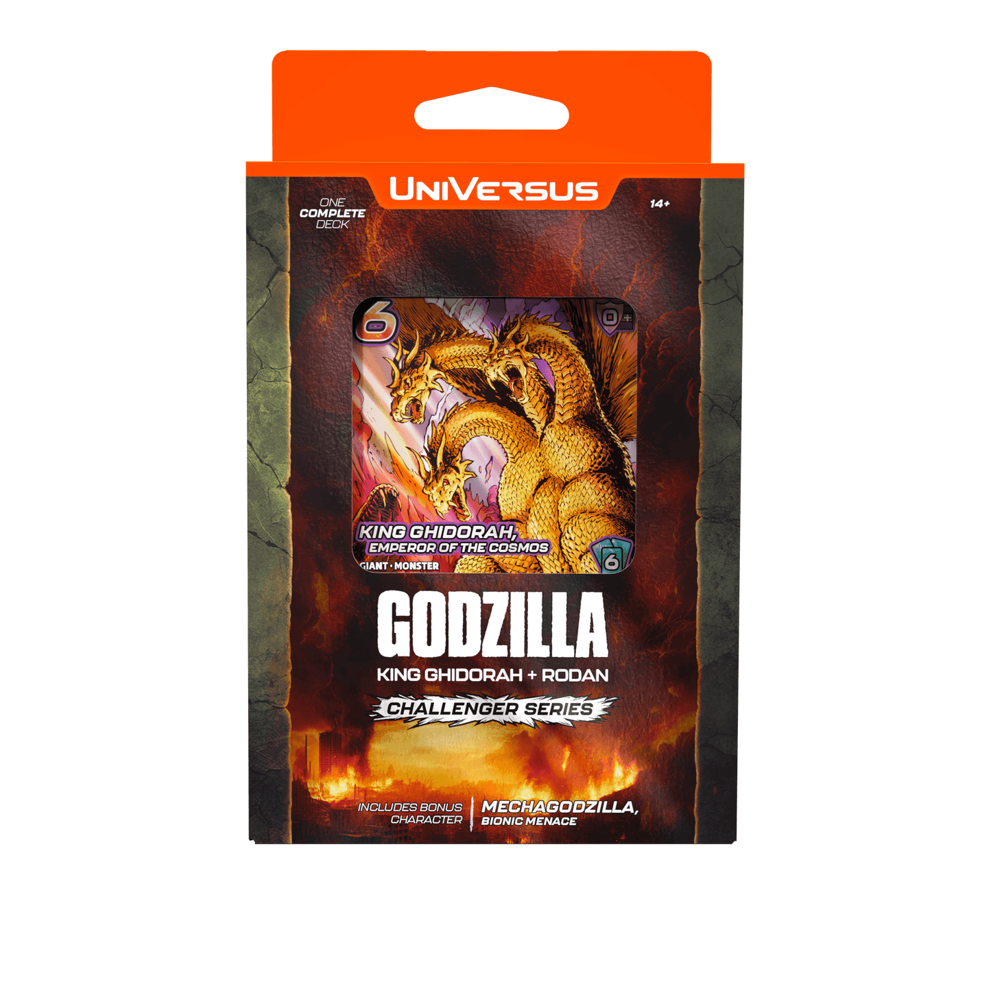 UniVersus CCG - Godzilla - King Ghidorah & Rodan Challenger Series Deck