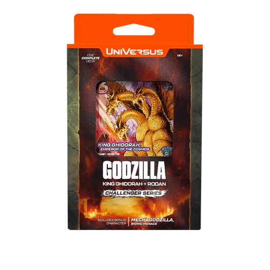 UniVersus CCG - Godzilla - King Ghidorah & Rodan Challenger Series Deck