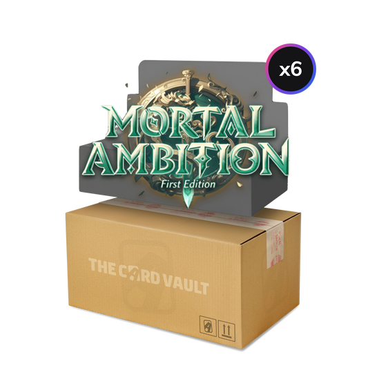 Grand Archive TCG - Mortal Ambition - Display Case (6x Booster Boxes) (1st Edition)