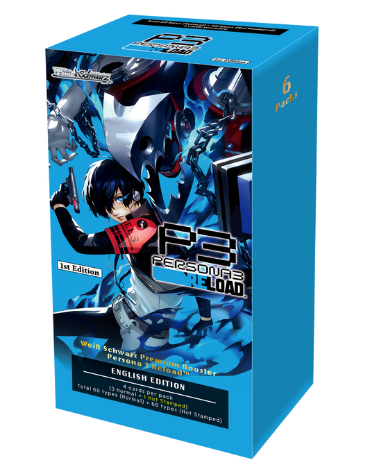 Weiss Schwarz - Persona 3 Reload - Premium Booster Box (6x Packs)