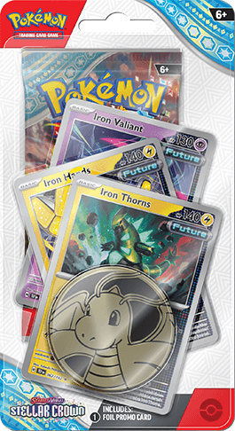 Pokemon TCG - Scarlet & Violet - Stellar Crown - Premium Checklane Blister - Iron Thorns