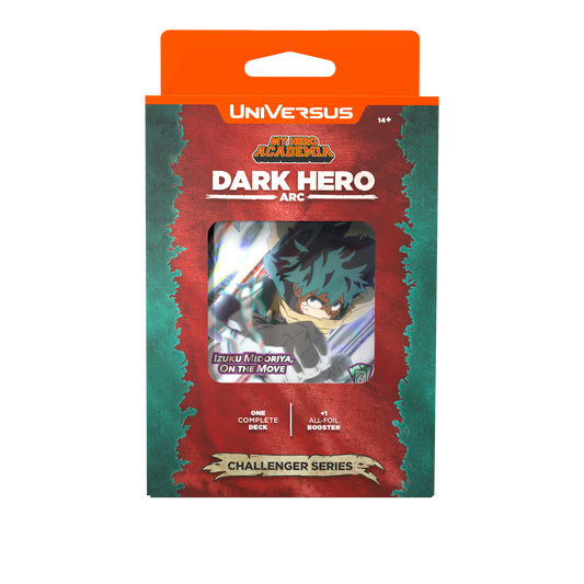 UniVersus CCG - My Hero Academia - Dark Hero Arc Challenger Series Deck