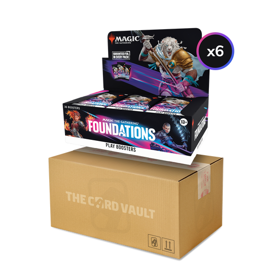 Magic: The Gathering - Foundations - Display Case (6x Play Boxes)