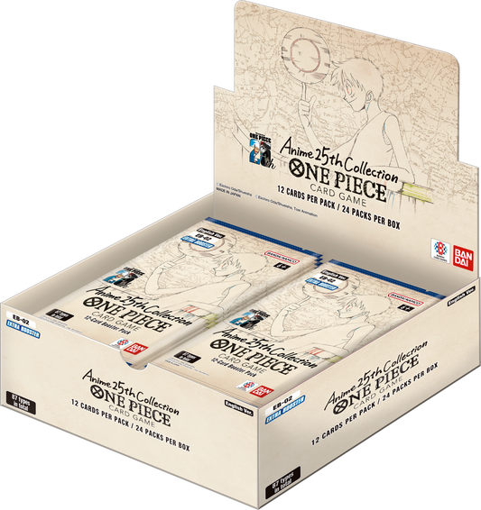 One Piece TCG - Extra Booster - Anime 25th Collection (EB-02) - Booster Box