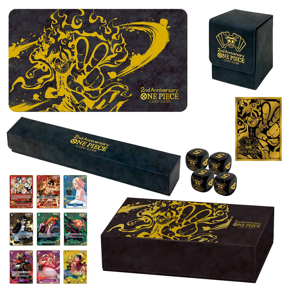 One Piece TCG - Japanese 2nd Anniversary Set