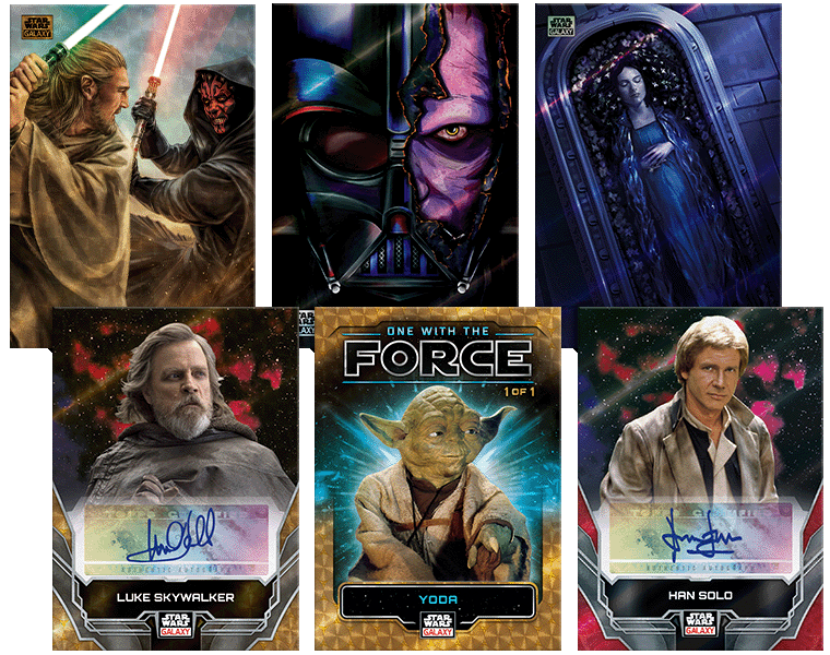 Topps - 2024 Chrome Star Wars Galaxy - Hobby Box