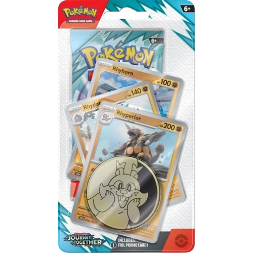 Pokemon TCG - Scarlet & Violet - Journey Together - Premium Checklane Blister (Rhyperior)