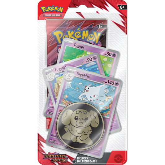 Pokemon TCG - Scarlet & Violet - Destined Rivals - Premium Checklane Blister (Togekiss)