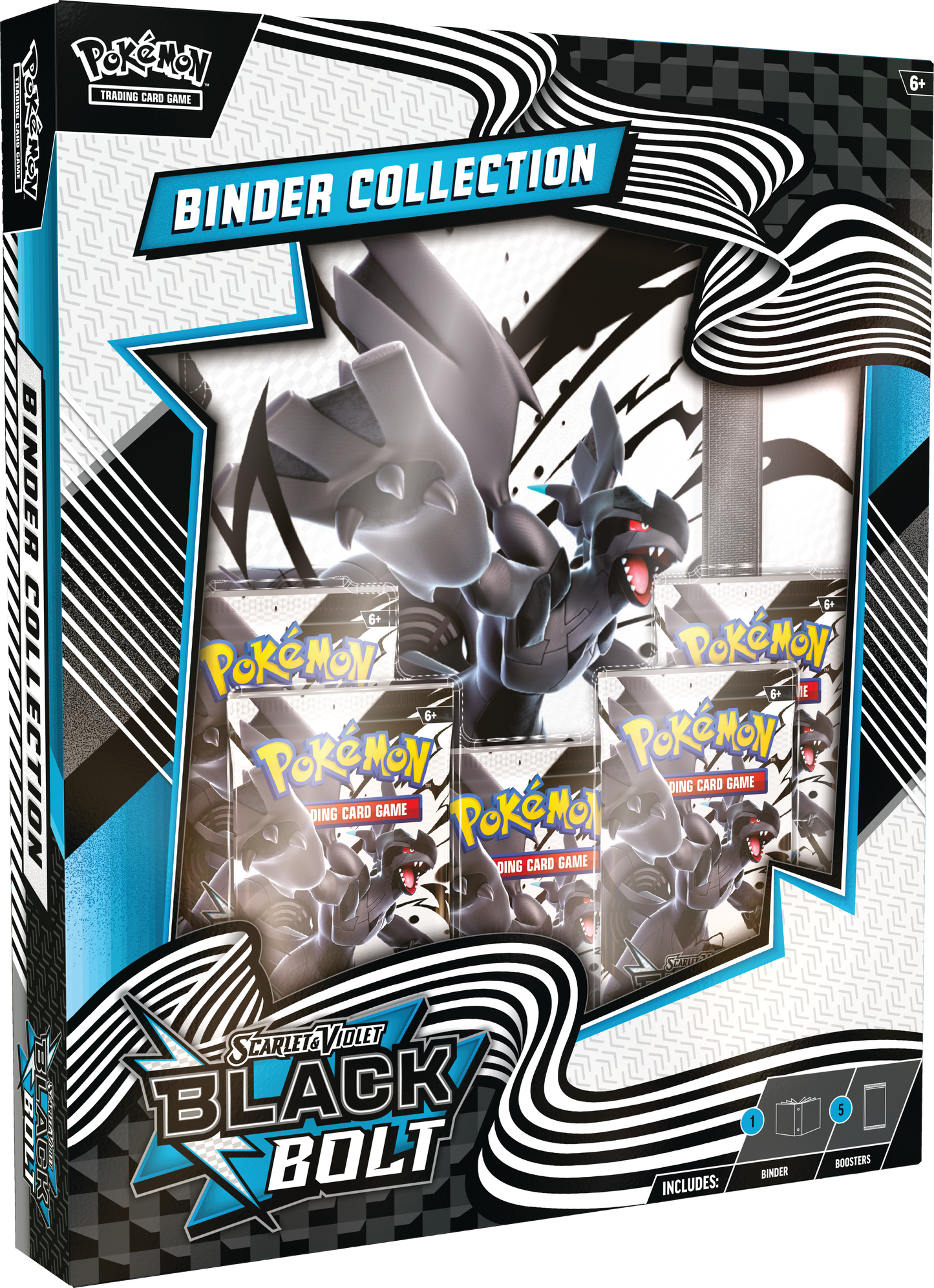Pokemon TCG - Scarlet & Violet - Black Bolt - Binder Collection (Zekrom)