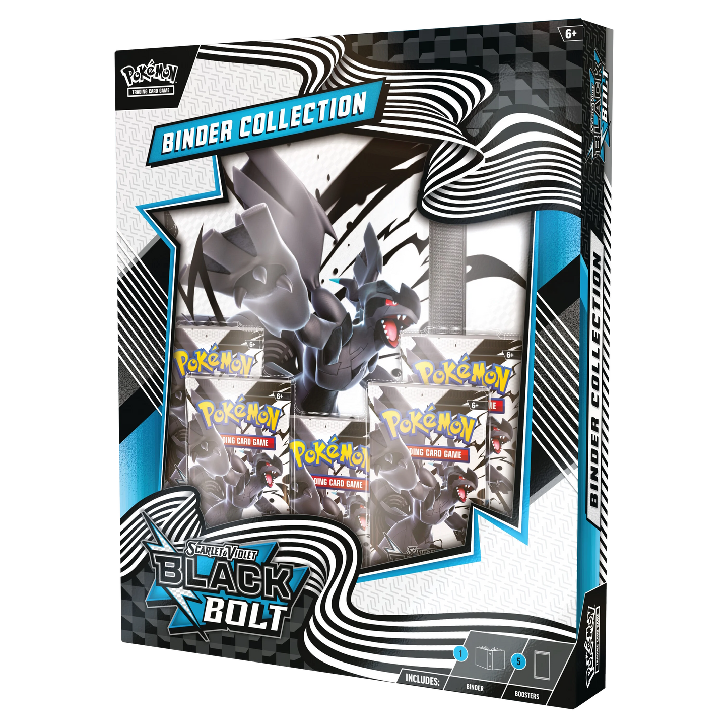 Pokemon TCG - Scarlet & Violet - Black Bolt - Binder Collection (Zekrom)