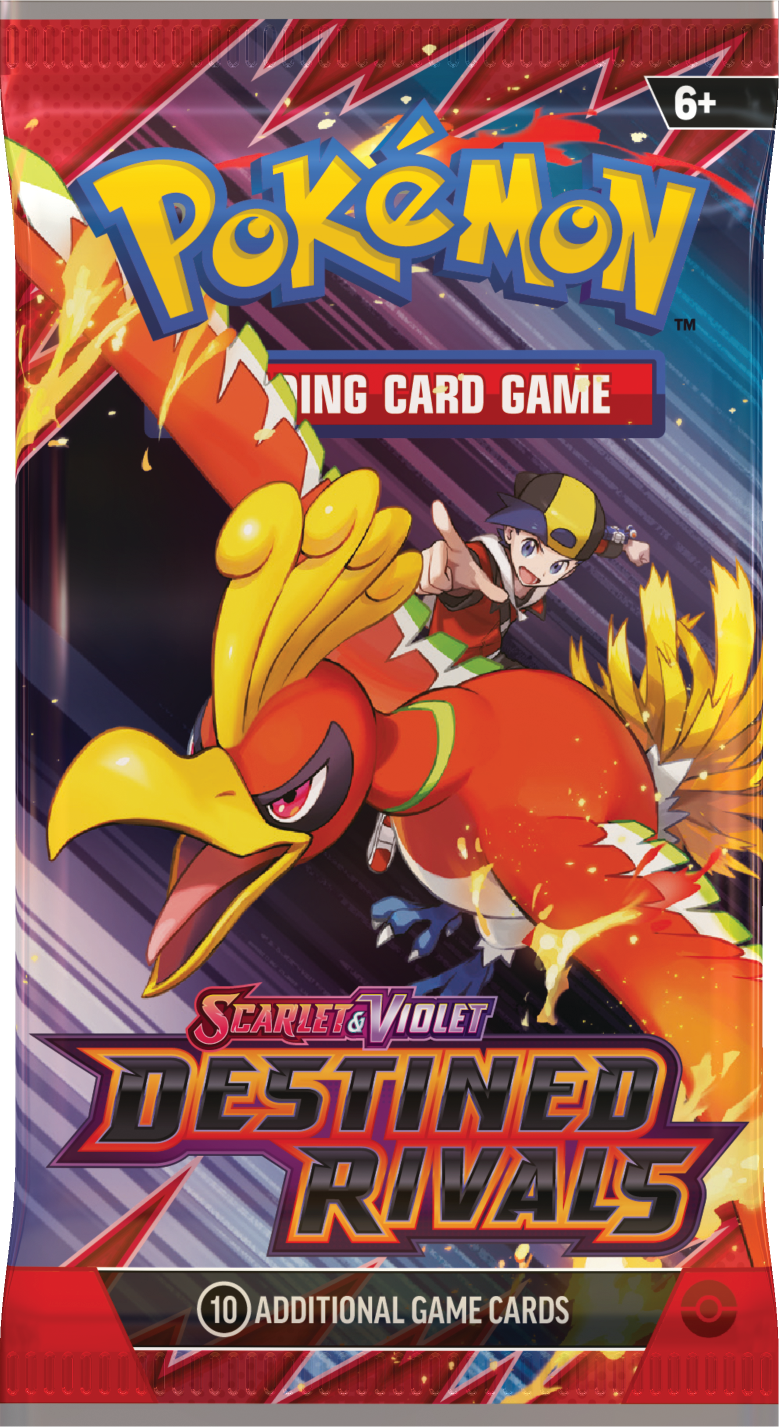 Pokemon TCG - Scarlet & Violet - Destined Rivals - 3-Pack Blister (Zebstrika)