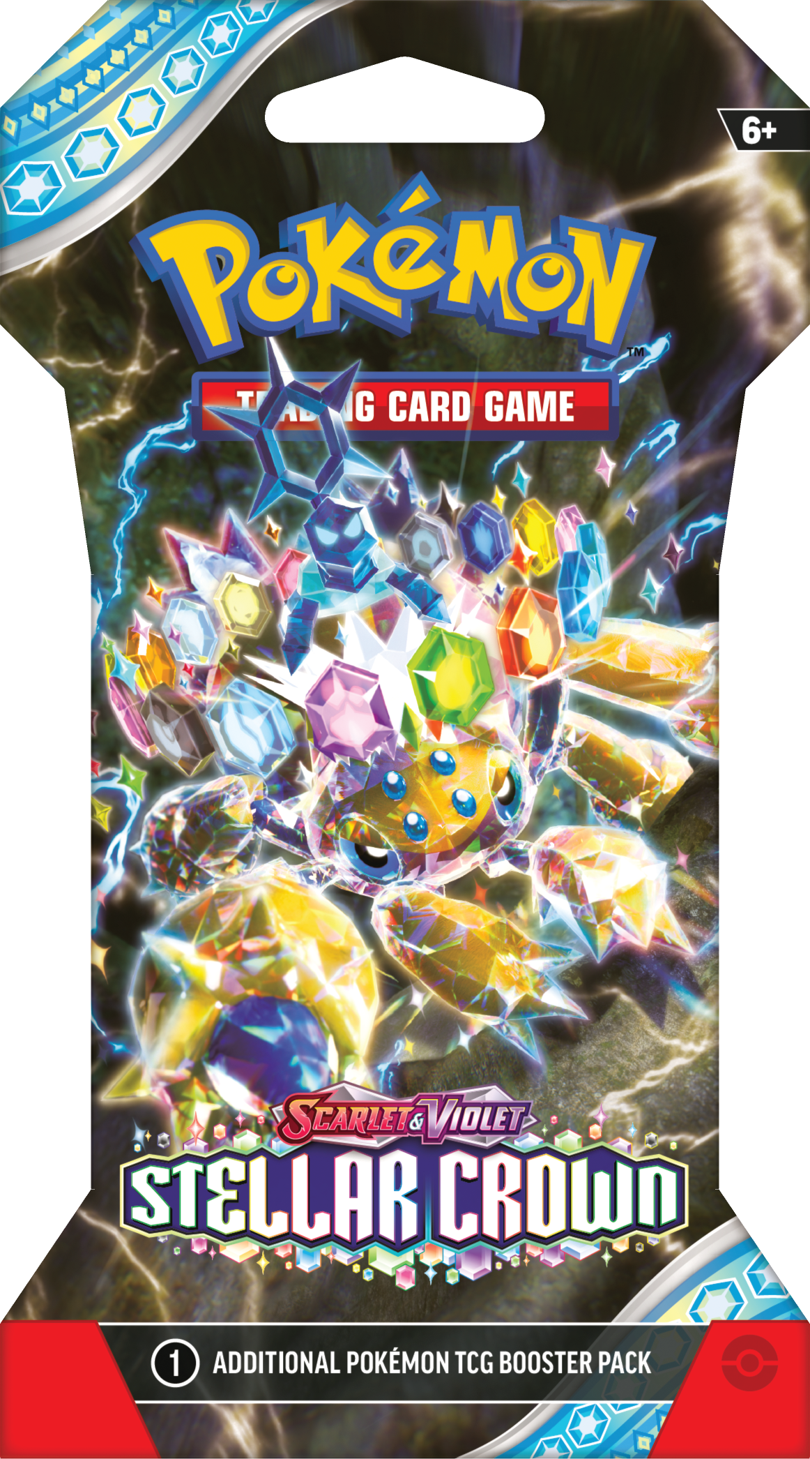 Pokemon TCG - Scarlet & Violet - Stellar Crown - Sleeved Booster Pack