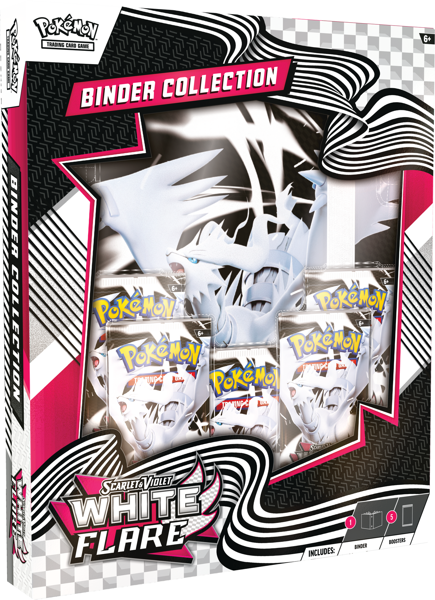 Pokemon TCG - Scarlet & Violet - White Flare - Binder Collection (Reshiram)