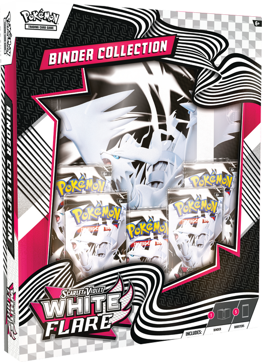 Pokemon TCG - Scarlet & Violet - White Flare - Binder Collection (Reshiram)