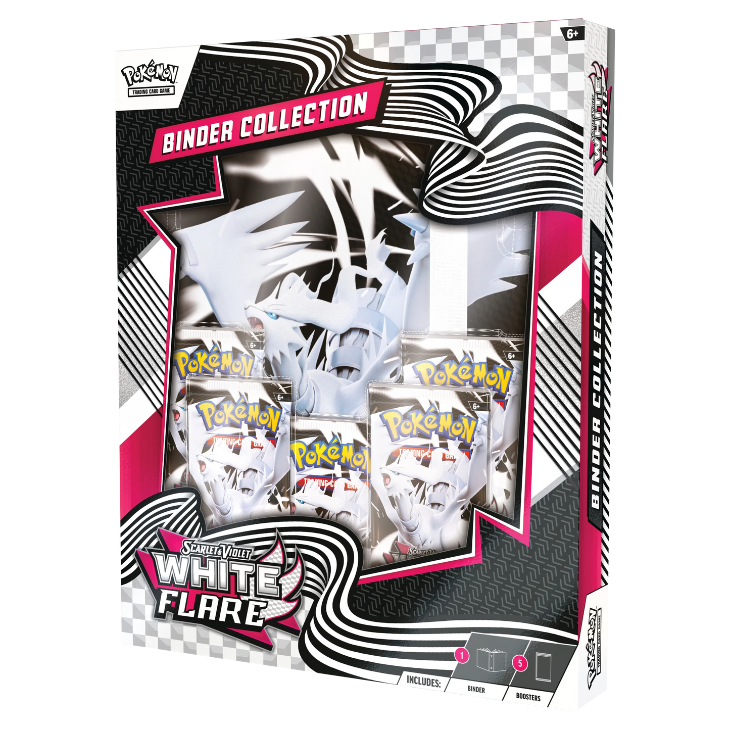 Pokemon TCG - Scarlet & Violet - White Flare - Binder Collection (Reshiram)