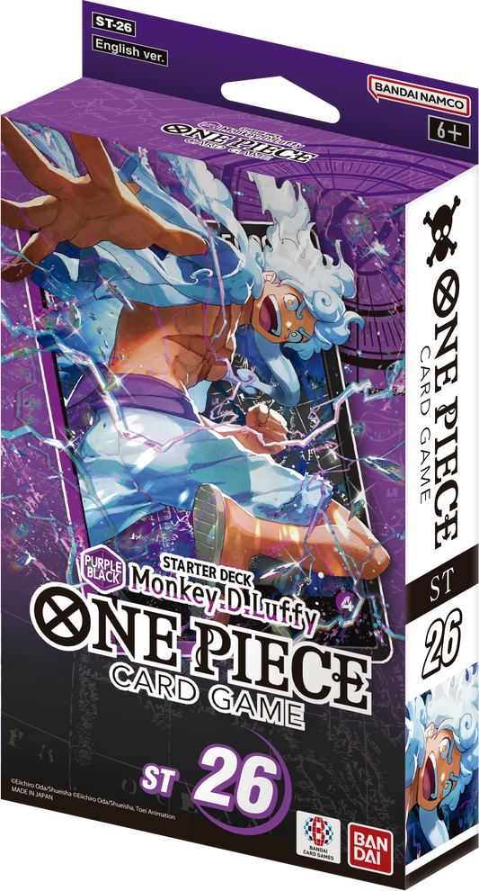 One Piece TCG - Starter Deck - (Purple-Black) Monkey.D.Luffy (ST-26)