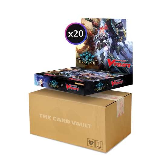 Shadowverse: Evolve - Crossover - Cardfight!! Vanguard - Display Case (20x Booster Boxes)