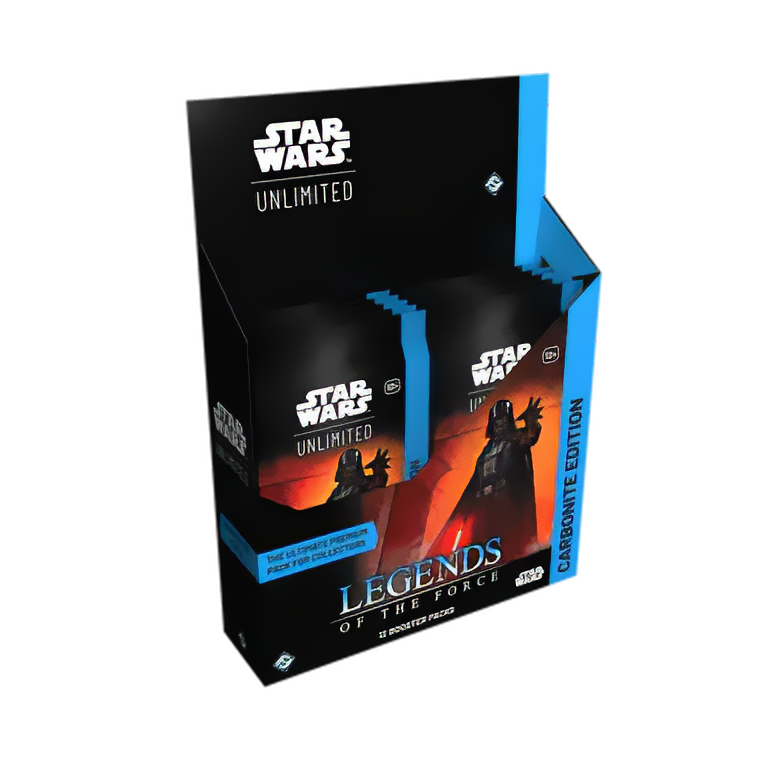 Star Wars: Unlimited - Legends of the Force - Carbonite Edition - Collector Booster Box (12 Packs)
