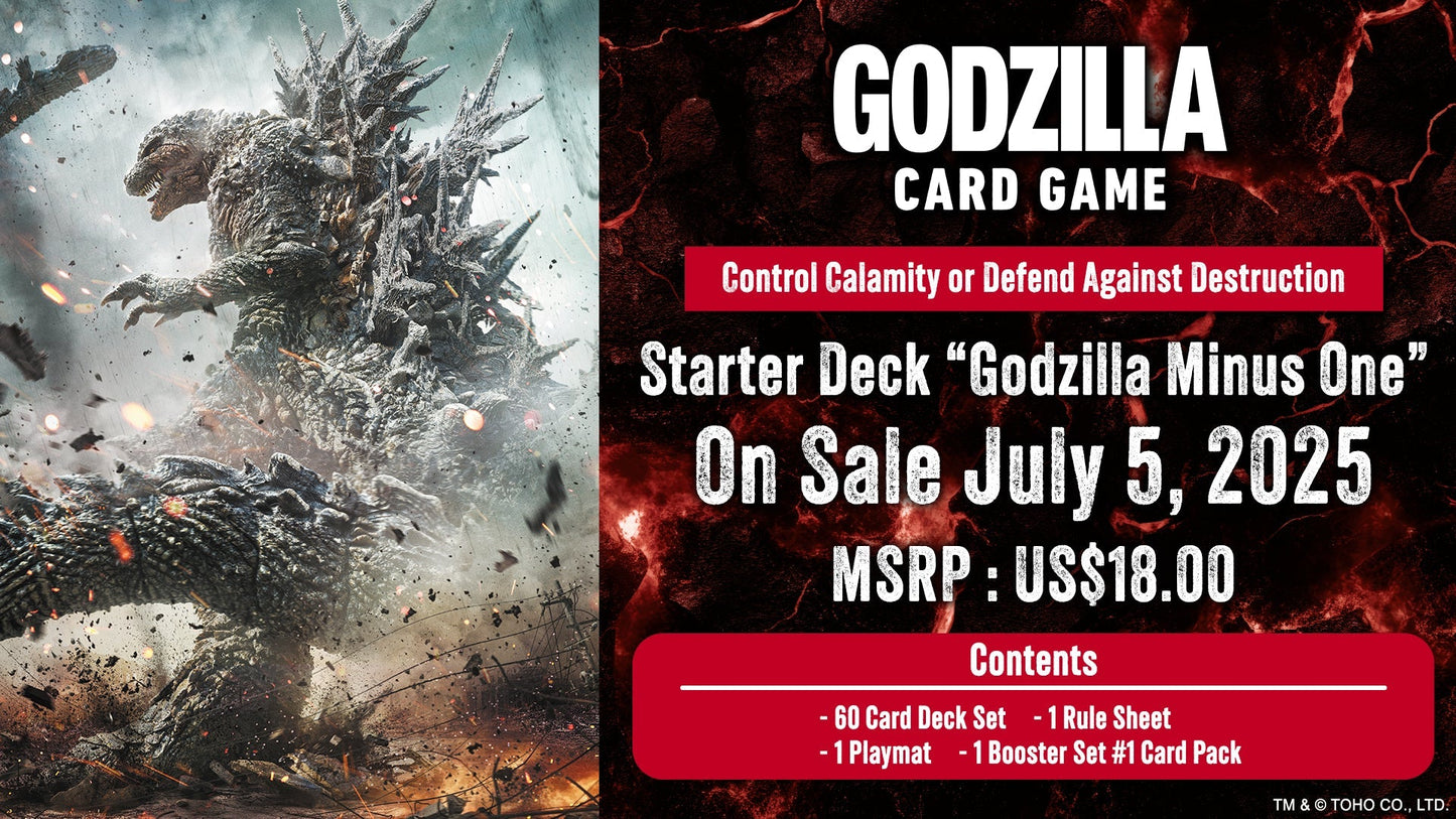 Godzilla Card Game - Starter Deck - Godzilla Minus One Starter Deck (SD01)