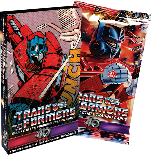 Dynamite Entertainment - 2024 Transformers 40th Anniversary Deluxe Ultra Premium Trading Cards - Mini Box