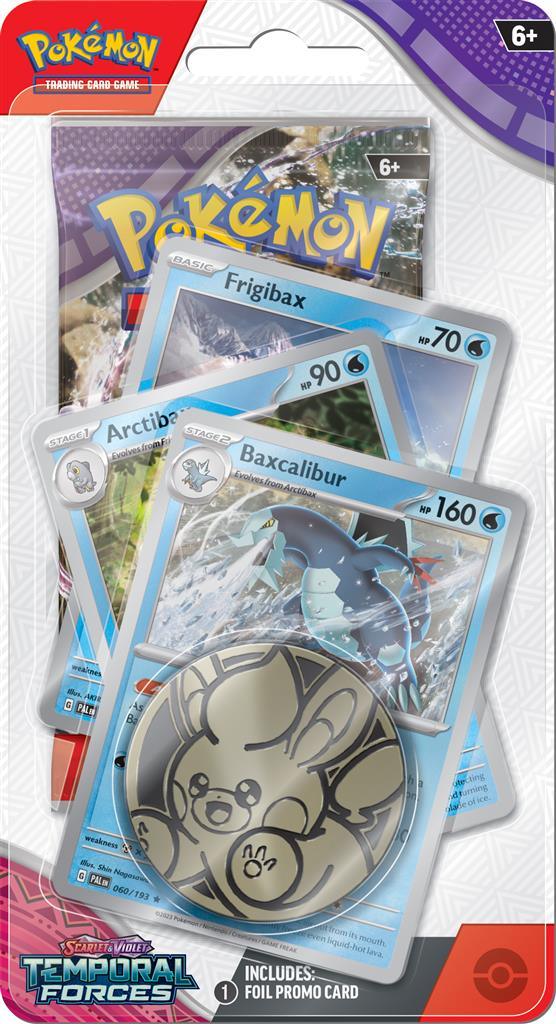 Pokemon TCG - Scarlet & Violet - Temporal Forces - Premium Checklane Blister Pack