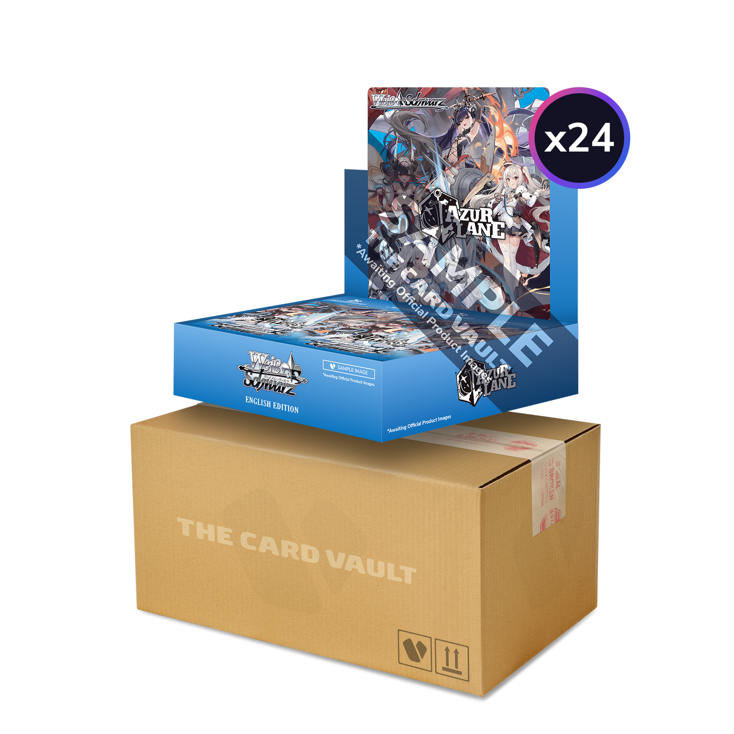 Weiss Schwarz - Azur Lane Vol. 2 - Display Case (24x Booster Boxes)