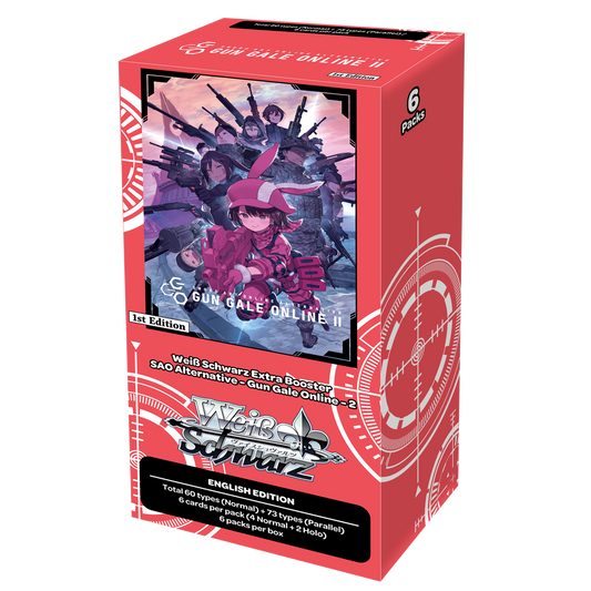 Weiss Schwarz - Gun Gale Online - Extra Booster Box (6 Packs)