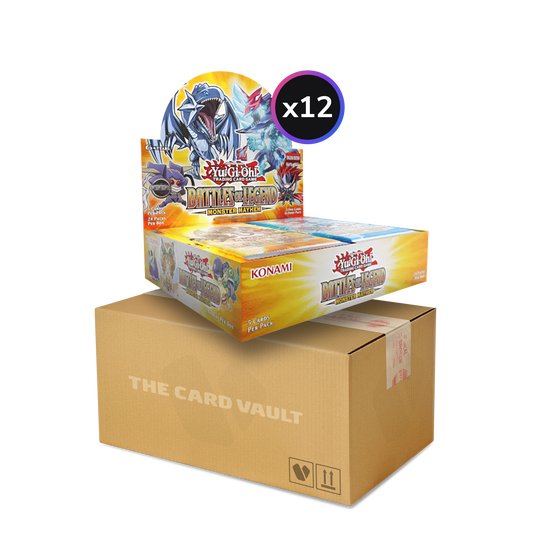 Yu-Gi-Oh! TCG - Battle of Legends: Monster Mayhem - Display Case (12x Booster Boxes) (1st Edition)