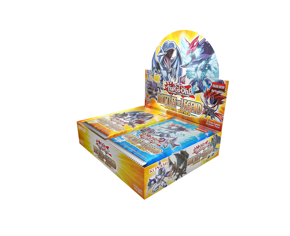 Yu-Gi-Oh! TCG - Battle of Legends: Monster Mayhem - Display Case (12x Booster Boxes) (1st Edition)