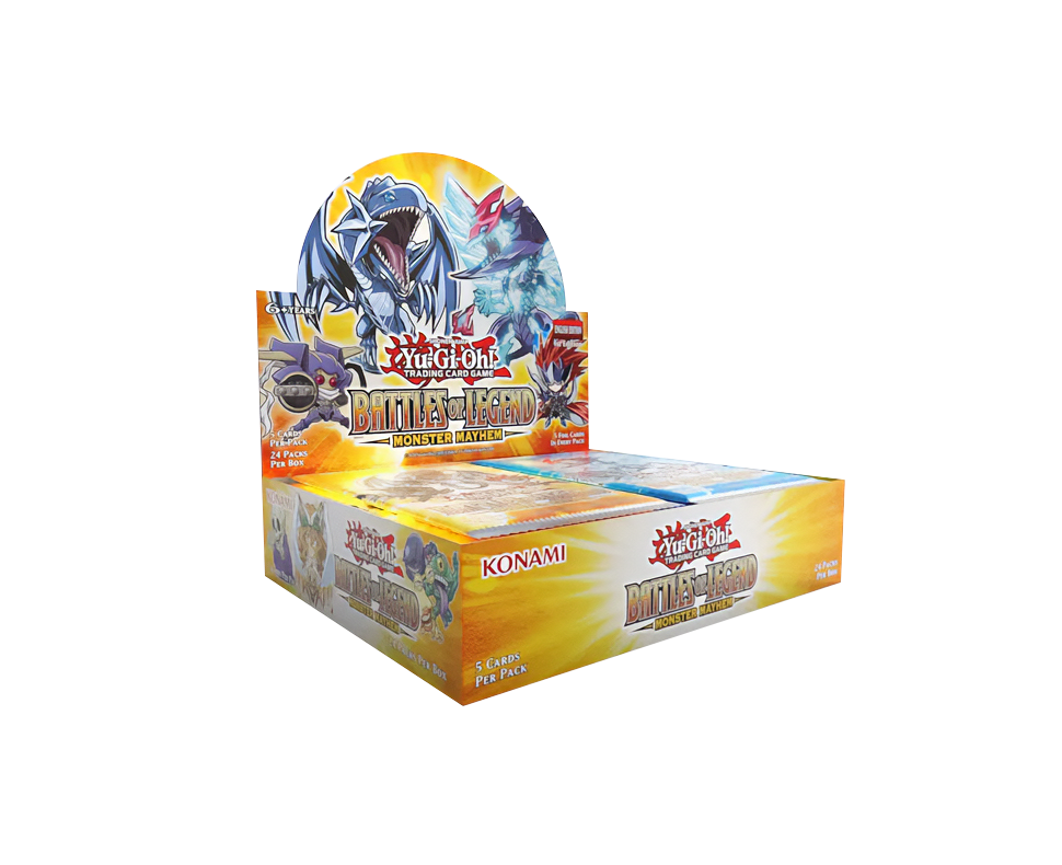 Yu-Gi-Oh! TCG - Battle of Legends: Monster Mayhem - Display Case (12x Booster Boxes) (1st Edition)