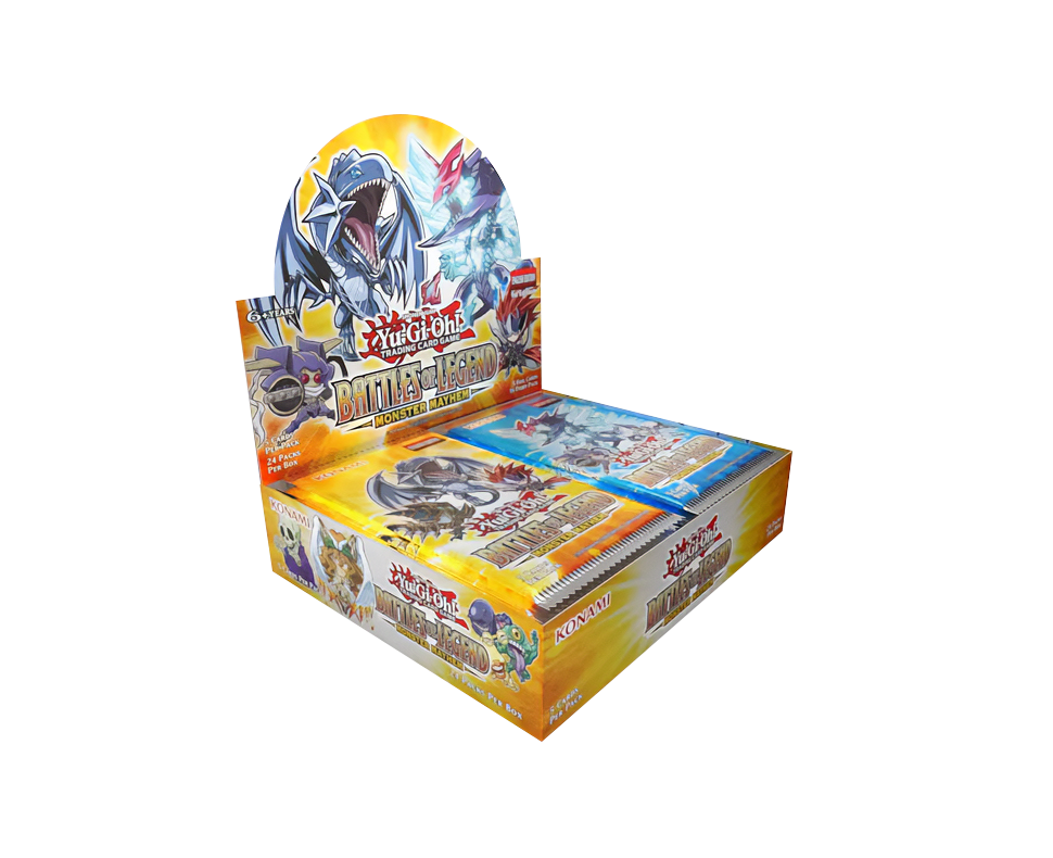 Yu-Gi-Oh! TCG - Battle of Legends: Monster Mayhem - Display Case (12x Booster Boxes) (1st Edition)