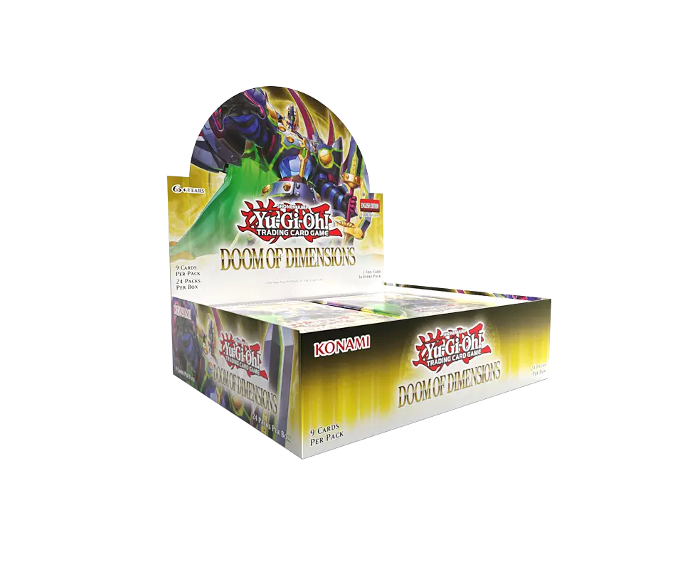 Yu-Gi-Oh! TCG - Doom of Dimensions - Booster Box (24 Packs) (1st Edition)