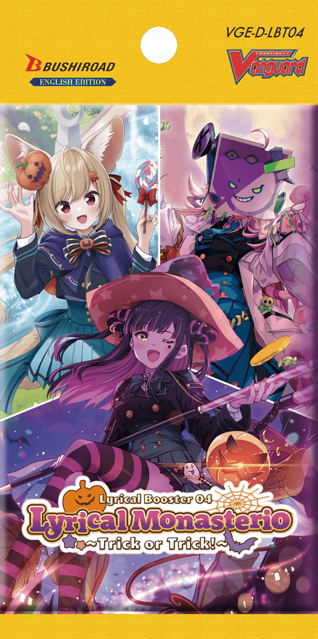 Cardfight!! Vanguard - Lyrical Booster - 04 Lyrical Monasterio: Trick or Trick - Display Case (20x Booster Boxes)