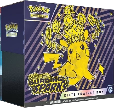 Pokemon TCG - Scarlet & Violet - Surging Sparks - Elite Trainer Box