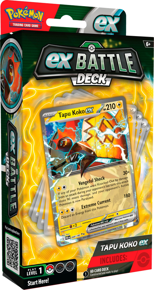 Pokemon TCG - Scarlet & Violet - Tapu Koko Ex Battle Deck