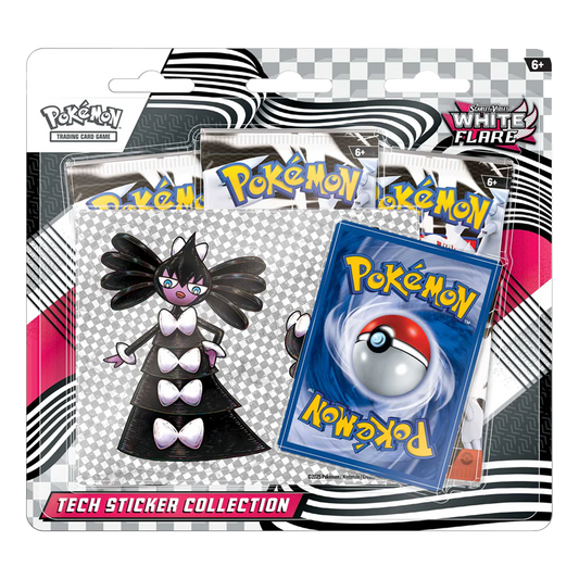 Pokemon TCG - Scarlet & Violet - White Flare - Tech Sticker Collection Gothitelle
