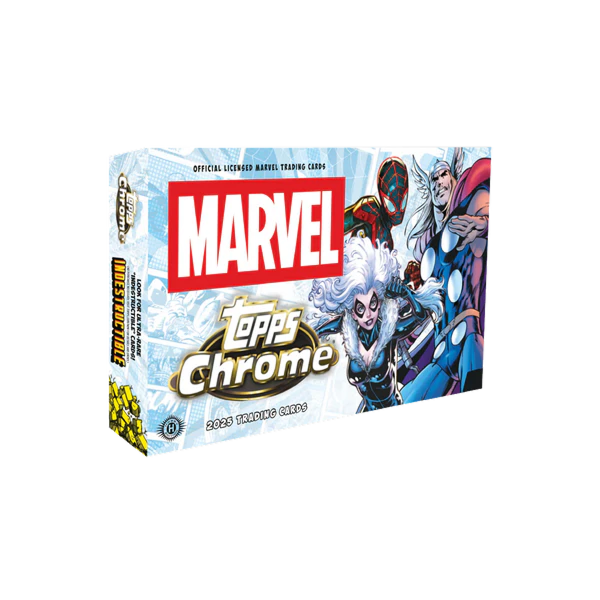 Topps - 2025 Chrome Marvel Comics - Hobby Box