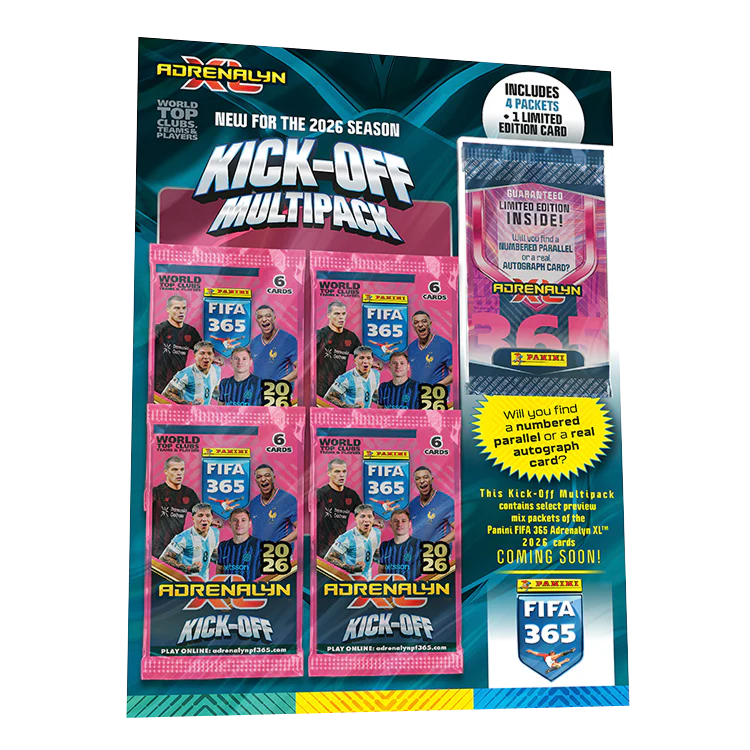 Panini - 2025/26 FIFA 365 Adrenalyn XL Football (Soccer) - Kick-Off Multipack