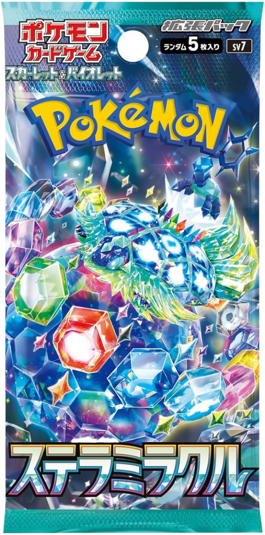 Pokemon TCG - Scarlet & Violet - Stellar Miracle (sv7) - Booster Pack (Japanese)