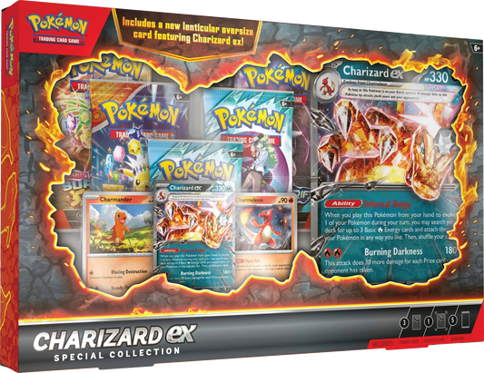 Pokemon TCG - Scarlet & Violet - Charizard EX Special Collection Box