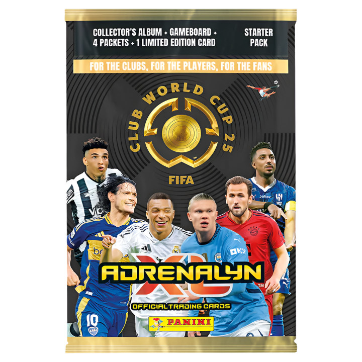 Panini - 2025 FIFA Club World Cup Adrenalyn XL Football (Soccer) - Starter Pack