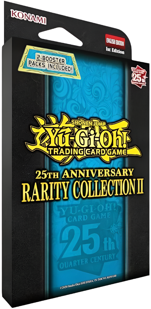 Yu-Gi-Oh! TCG - 25th Anniversary Rarity Collection 2 - 2-Pack Booster Tuckbox