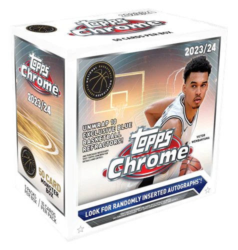 Topps - 2023/24 Chrome Basketball (NBA) - Mega Box