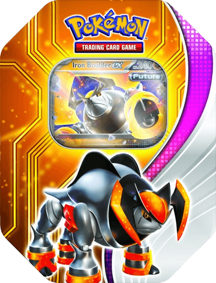 Pokemon TCG - Scarlet & Violet - Paradox Destinies Tin - Iron Boulder