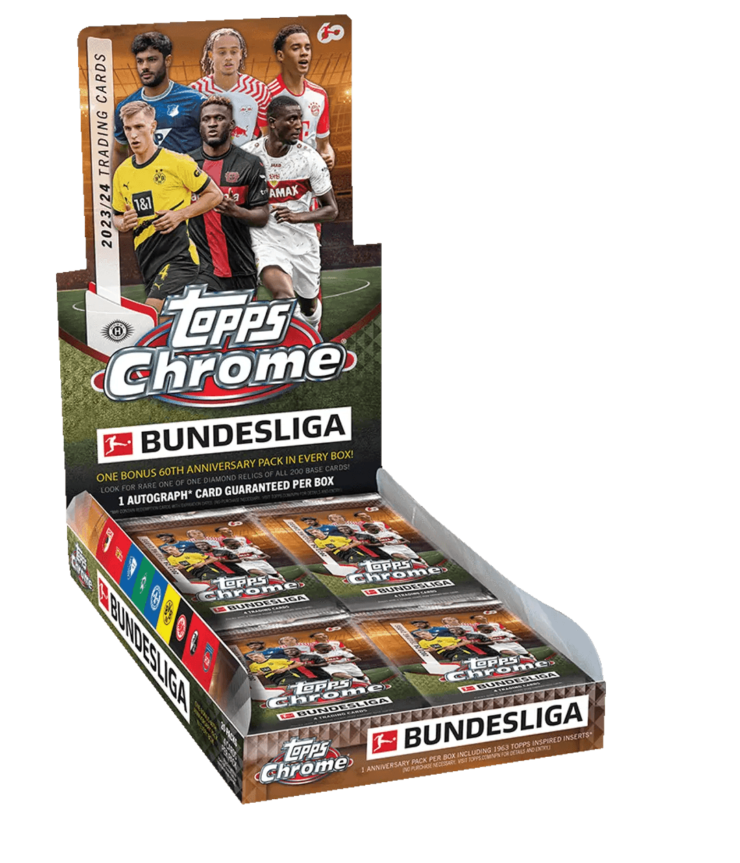 Topps - 2023/24 Chrome Bundesliga Football (Soccer) - Hobby Box