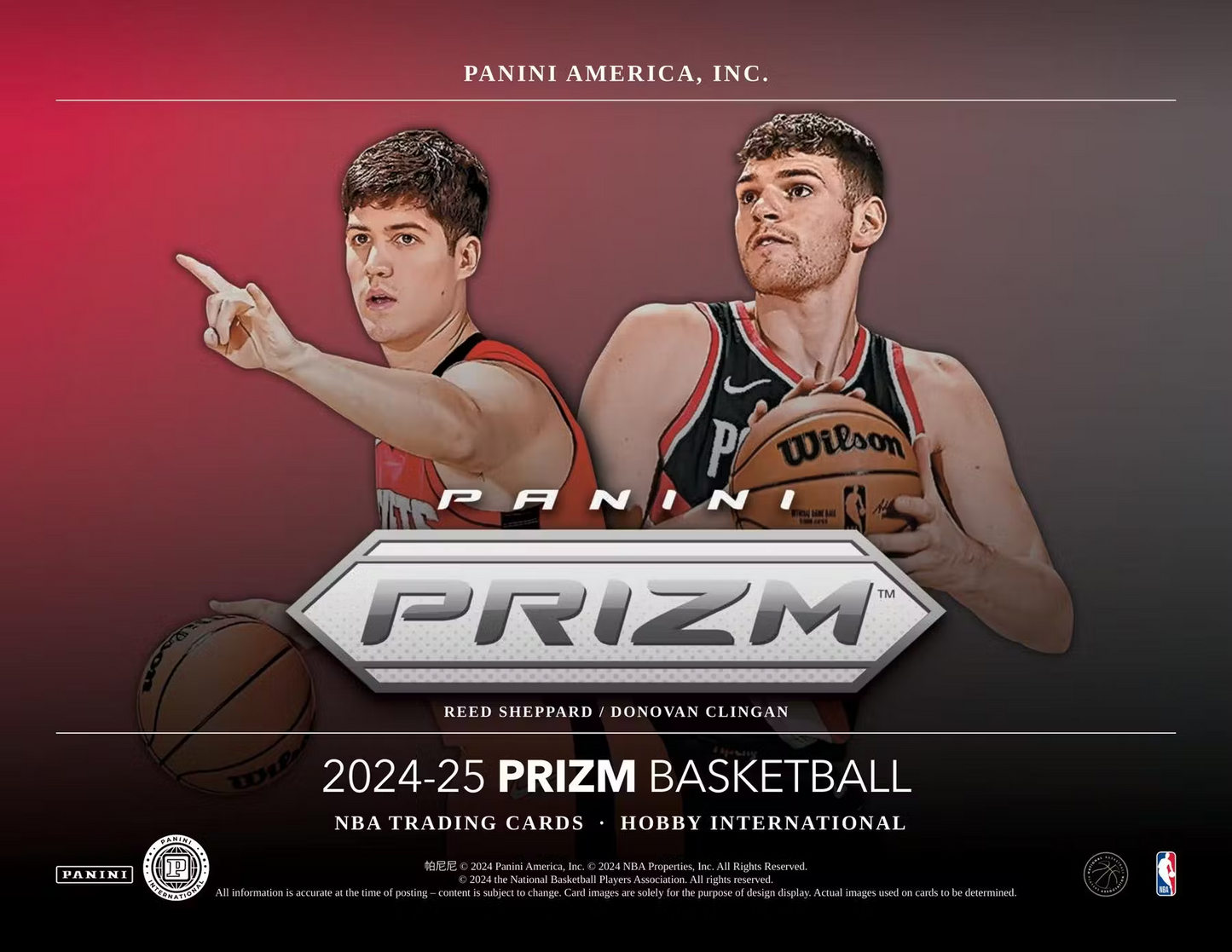 Panini - 2024/25 Prizm Basketball (NBA) - International Hobby Box