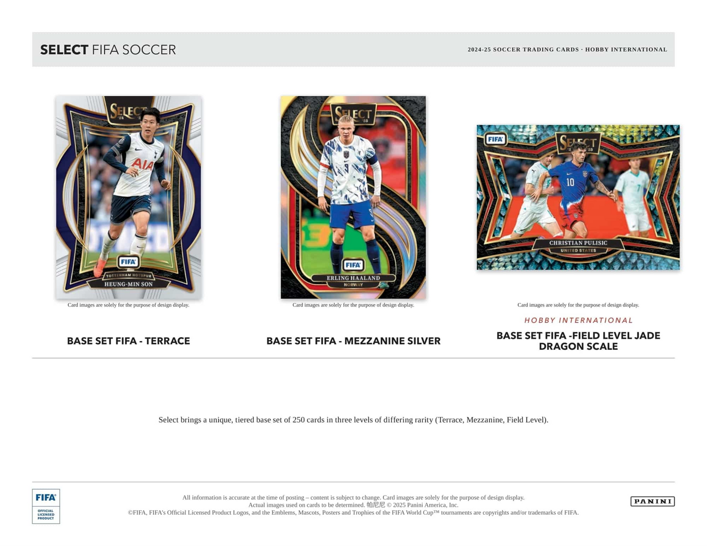 Panini - 2024/25 Select FIFA Football (Soccer) - International Hobby Box