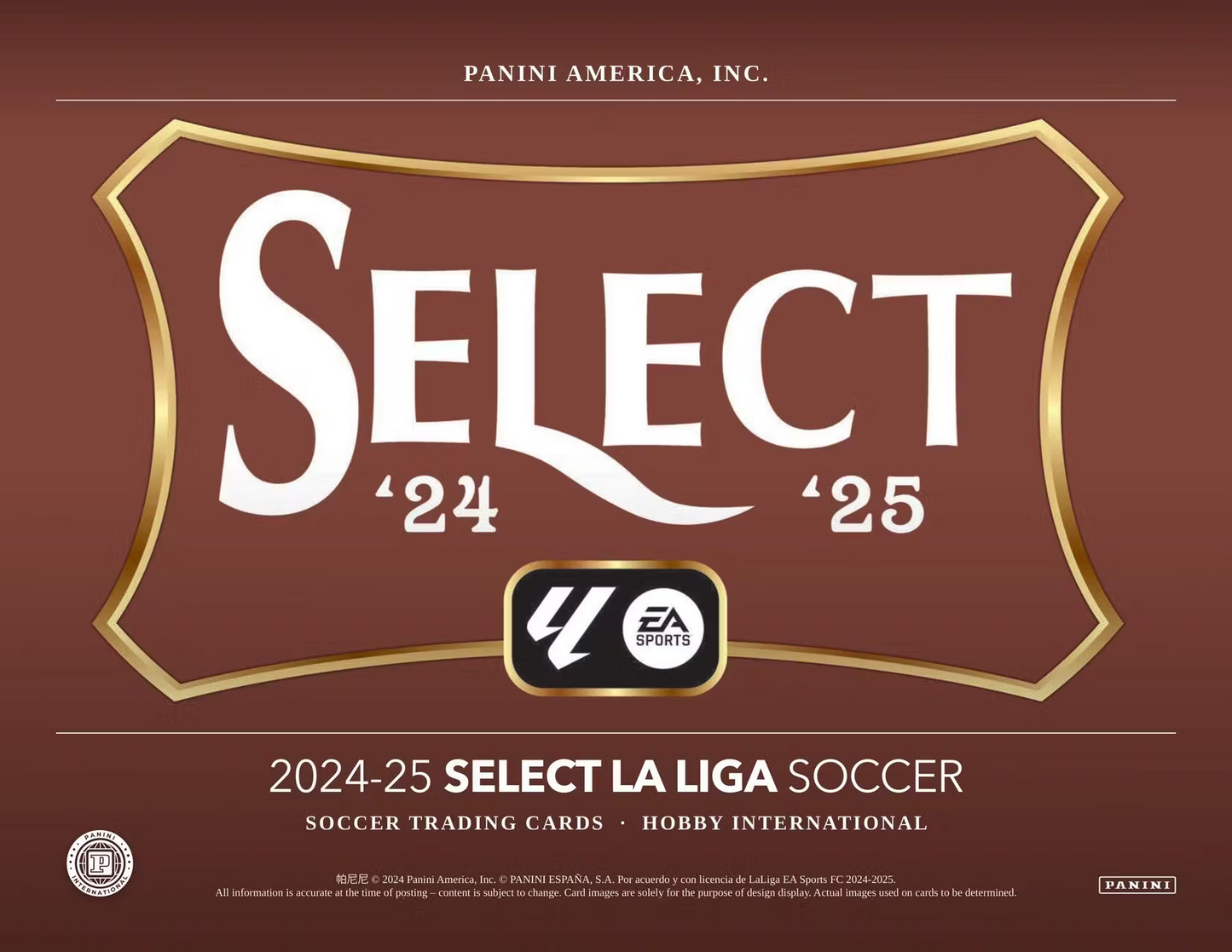 Panini - 2024/25 Select La Liga Football (Soccer) - International Hobby Box