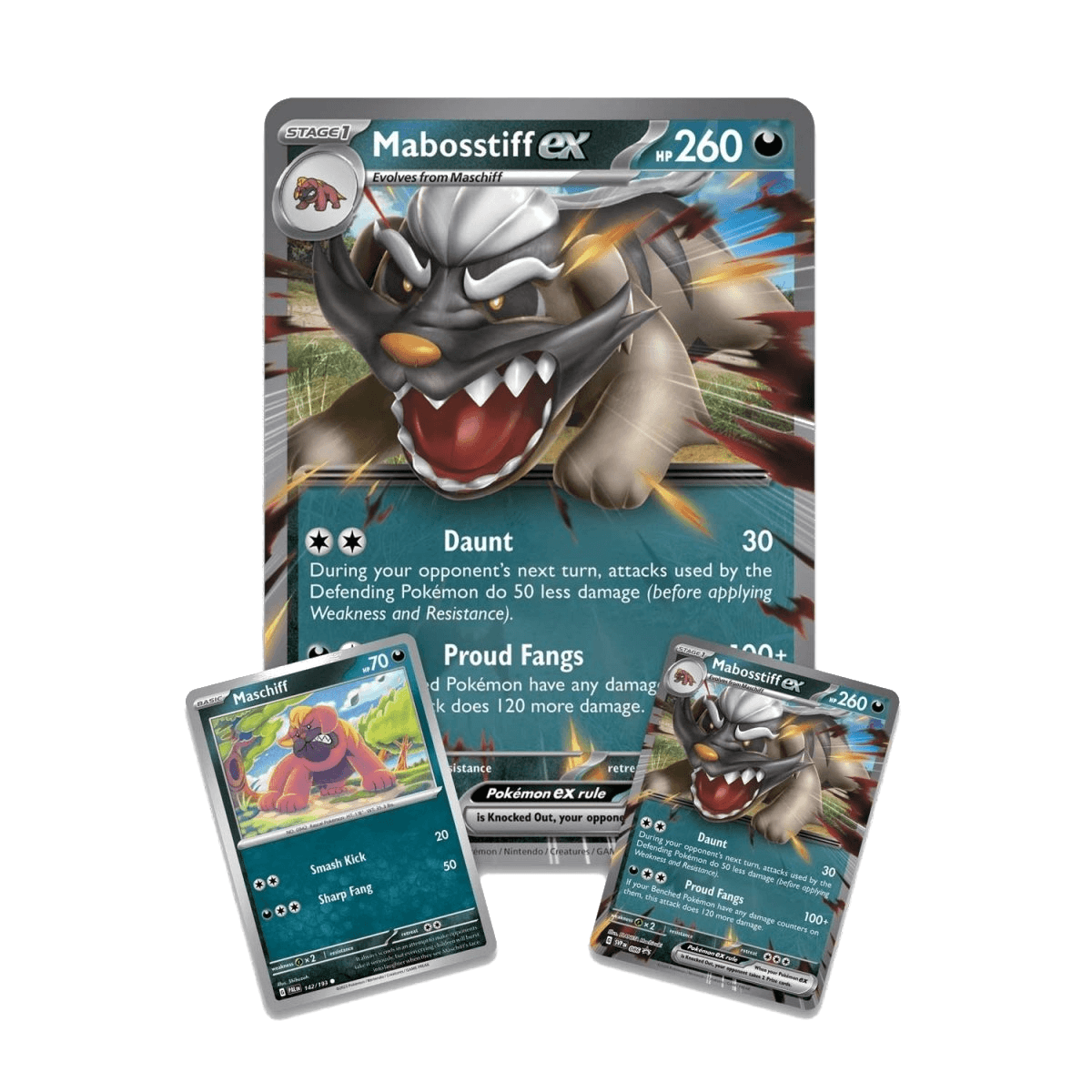 Pokemon TCG - Scarlet & Violet - Mabosstiff Ex Collection Box
